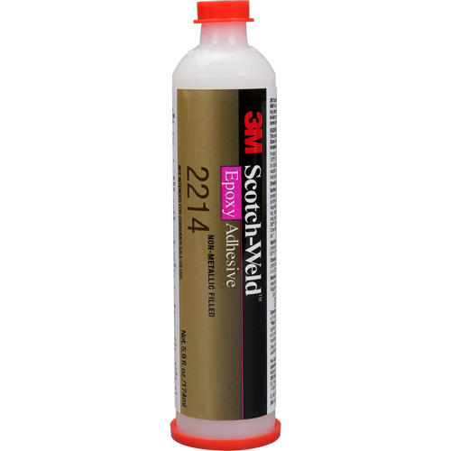 Adh&eacute;sif Scotch-Weld, 6 oz liq., Cartouche, Un composant, Blanc cass&eacute; Meunier Outillage Industriel