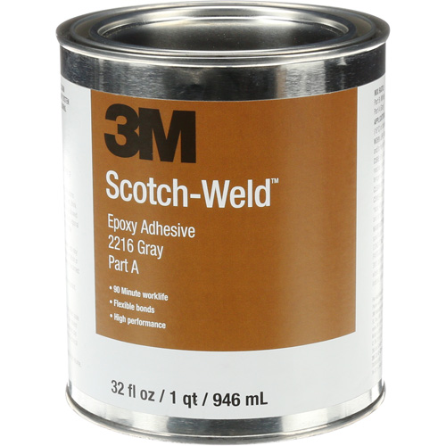 Scotch-Weld Adhesive, 32 fl. oz., Kit, Two-Part, Grey Meunier Outillage Industriel