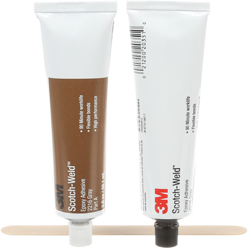 Scotch-Weld Adhesive, 2 fl. oz., Kit, Two-Part, Grey Meunier Outillage Industriel