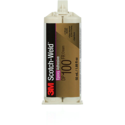 Adh&eacute;sif Scotch-Weld, 1,7 liq. oz., Cartouche, Deux composants, Blanc cass&eacute; Meunier Outillage Industriel