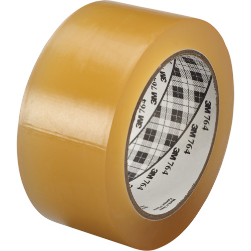 Ruban en vinyle pour travaux g&eacute;n&eacute;raux 764, 25,4 mm (1") la x 32,9 m (108') lo, 5 mils, Transparent Meunier Outillage Industriel