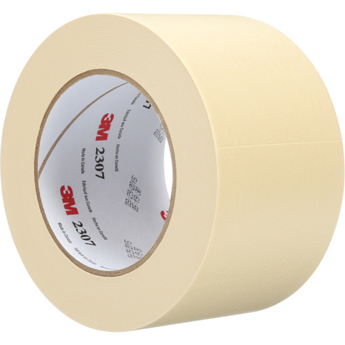 Masking Tape 2307, 72 mm (3") x 55 m (180'), Beige Meunier Outillage Industriel