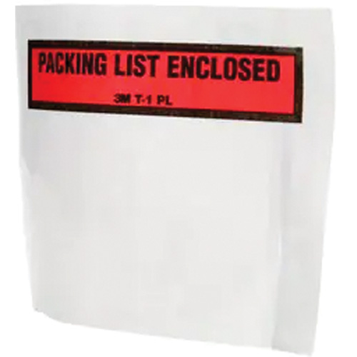 Packing List Envelope, 5-1/2" L x 4-1/2" W, Endloading Style Meunier Outillage Industriel