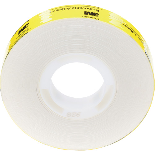 Ruban en tissu ATG repositionnable Scotch 928, 12,7 mm (1/2") x 16,5 m (54'), Transparent Meunier Outillage Industriel