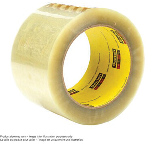 Ruban pour sceller les boîtes Scotch 355, Adh&eacute;sif Thermofusible, 3,15 mils, 36 mm (1-1/2") x 50 m (164') Meunier Outillage Industriel