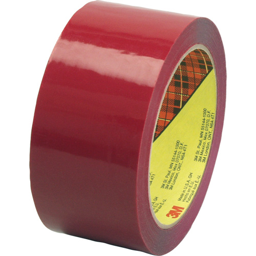 Scotch&reg; Box Sealing Tape 371, Hot Melt Adhesive, 1.9 mils, 48 mm (2") x 100 m (328') Meunier Outillage Industriel