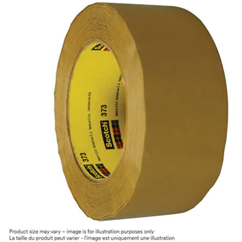 Ruban pour sceller les boîtes Scotch 373, Adh&eacute;sif Thermofusible, 2,5 mils, 48 mm (2") x 100 m (328') Meunier Outillage Industriel