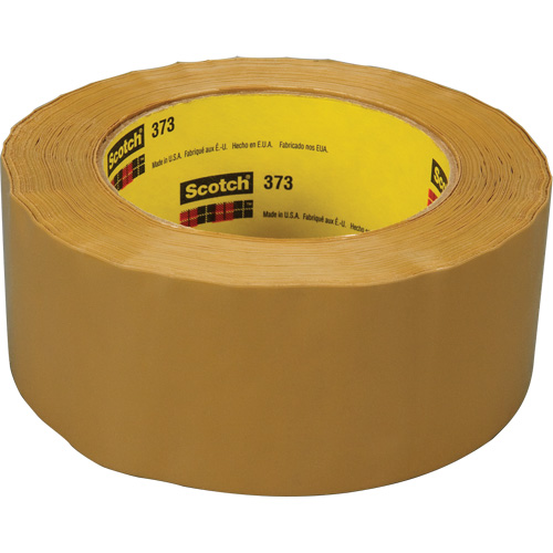 Scotch&reg; Box Sealing Tape 373, Hot Melt Adhesive, 2.5 mils, 48 mm (2") x 914 m (2998') Meunier Outillage Industriel