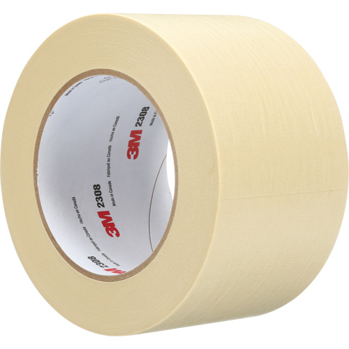 2308 Masking Tape, 72 mm (3") x 55 m (180'), Tan Meunier Outillage Industriel