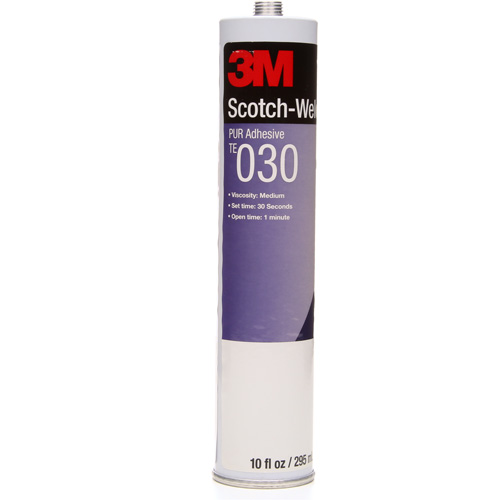 Scotch-Weld PUR Adhesive, 10 oz., Cartridge, Clear Meunier Outillage Industriel