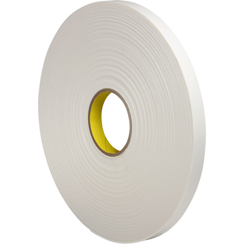Foam Tape, 16.5 m (54') L x 18 mm (3/4") W, 6 mils, Urethane Meunier Outillage Industriel