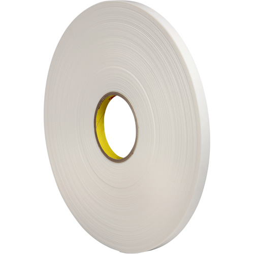 Foam Tape, 33 m (108') L x 12 mm (1/2") W, 64 mils, Urethane Meunier Outillage Industriel