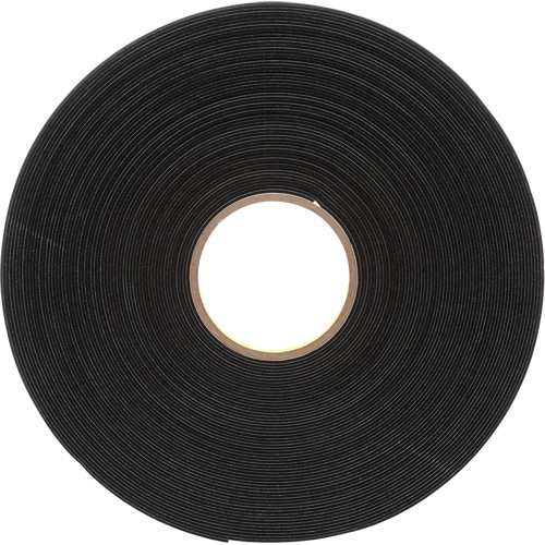 Ruban de mousse en vinyle 4516, 25,4 mm (1") la x 32,9 m (108') lo, 62 mils, Noir Meunier Outillage Industriel