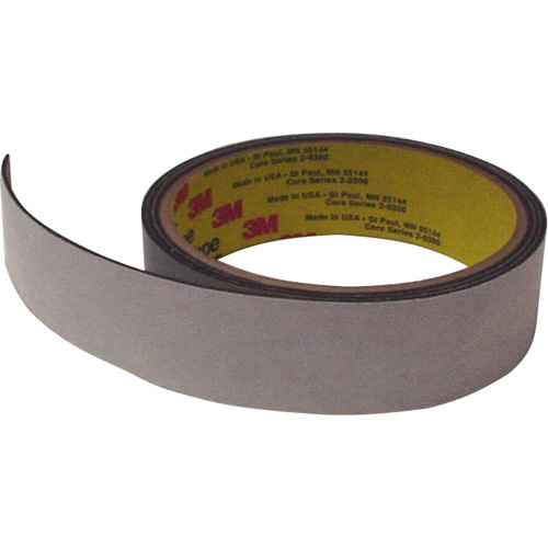 4726 Vinyl Foam Tape, 25.4 mm (1") W x 32.9 m (108') L, 62 mils, Black Meunier Outillage Industriel