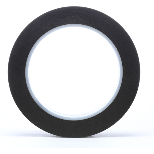 471 Vinyl Tape, 19 mm (3/4") W x 32.9 m (108') L, 5.2 mils, Black Meunier Outillage Industriel