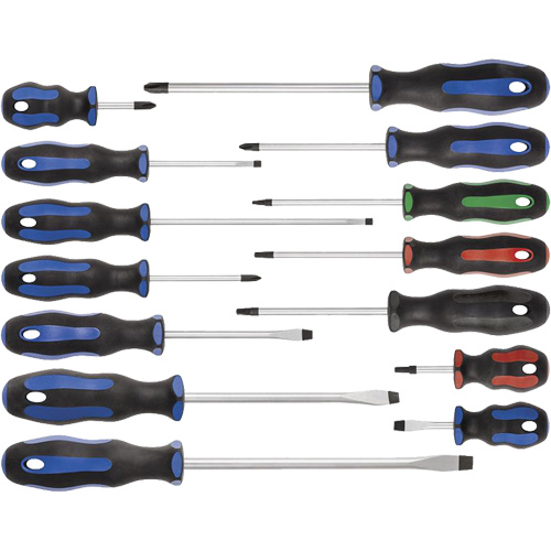 JTSD-14S Jeu de tournevis ergonomiques, 14 m Meunier Outillage Industriel
