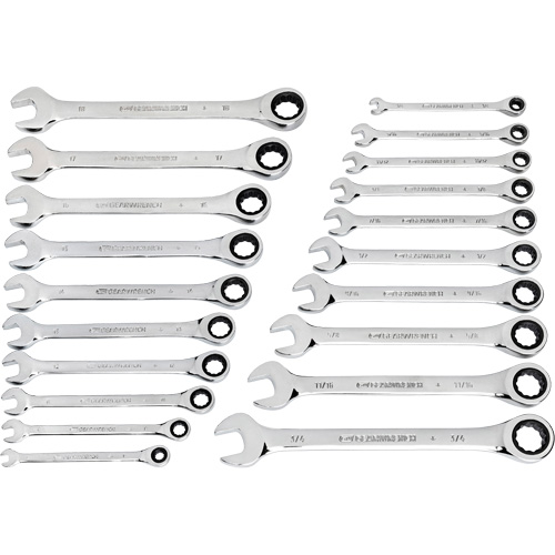 72-Tooth Combination Wrench Set Meunier Outillage Industriel