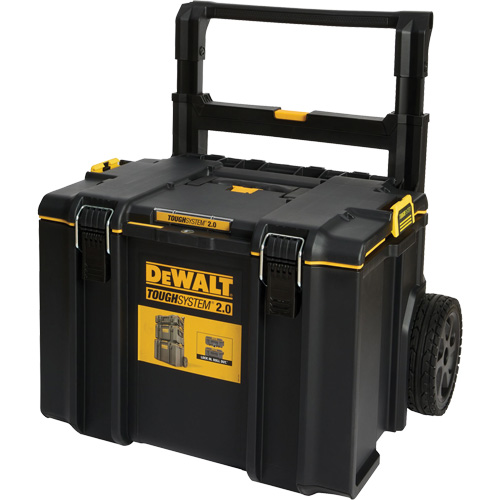 Boîte &agrave; outils roulante ToughSystem 2,0, 23-69/100" x 19-79/100" x 38-7/10", Noir Meunier Outillage Industriel