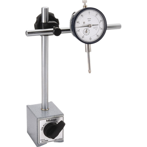 0.001" x 1" Dial Indicator and Magnetic Base Set Meunier Outillage Industriel
