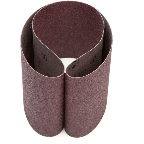 Courroie abrasive en toile 341D, 6" la x 48" lo, Oxyde d'aluminium, Grain 40 Meunier Outillage Industriel