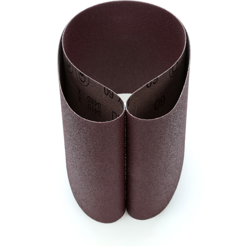 Courroie en textile 241D, 6" la x 48" lo, Oxyde d'aluminium, Grain 60 Meunier Outillage Industriel