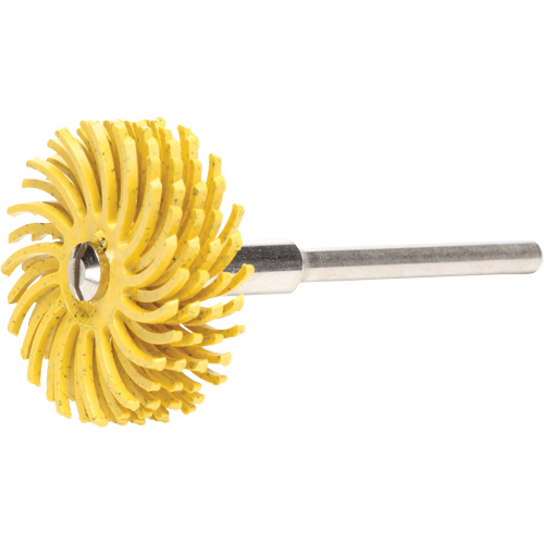 Scotch-Brite Radial Bristle Discs, Ceramic, 80X Grit, 1" Dia. Meunier Outillage Industriel