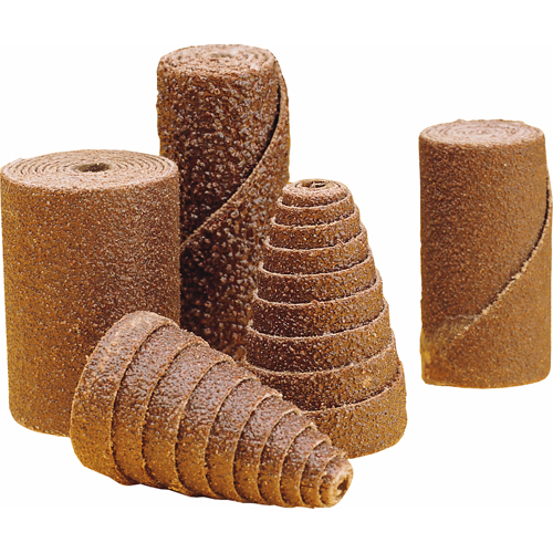 Cartridge Rolls, P60 Grit, Aluminum Oxide Meunier Outillage Industriel