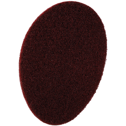 Disque de conditionnement de surface Scotch-Brite SC- DH, 8" dia., Grain Moyen, Oxyde d'aluminium Meunier Outillage Industriel