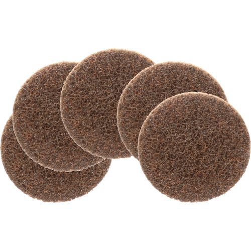 Scotch-Brite Roloc Surface Conditioning Disc, 2" Dia., Coarse Grit, Aluminum Oxide Meunier Outillage Industriel