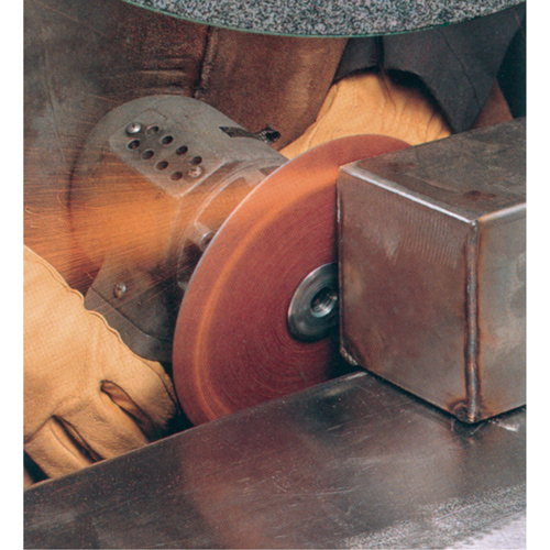 Disques en fibre 501C, Alumine de zirconium, 100, 5" Dia x 7/8" Arbre Meunier Outillage Industriel