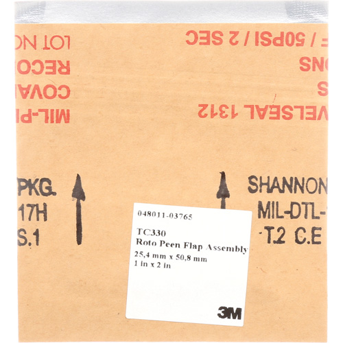 1" x 2" Roto Peen Flap Assembly, TC 330 Meunier Outillage Industriel