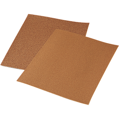 Abrasive Paper, 9" x 11", 60 Grit, Garnet Meunier Outillage Industriel