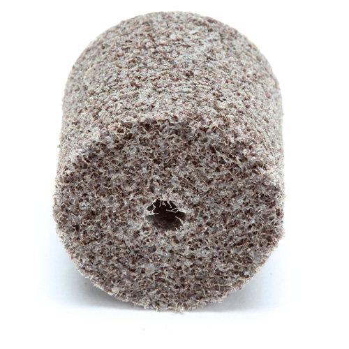 Scotch-Brite Cut & Polish Unitized Wheel, 1" x 1", 3/16"-7 Arbor, Medium Grit, Aluminum Oxide Meunier Outillage Industriel