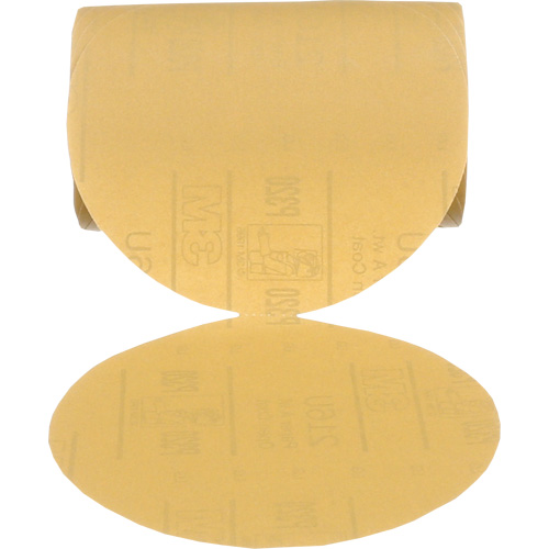 Disque dor&eacute; en rouleau Stikit, 6" dia., Grain P320, Oxyde d'aluminium Meunier Outillage Industriel