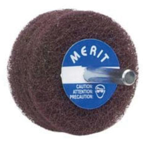 Disques non tiss&eacute;s Abrasotex, 4" dia., Grain Moyen, Oxyde d'aluminium Meunier Outillage Industriel