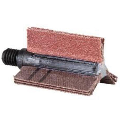 Plain Flap B-410 Bore Polisher, Aluminum Oxide, 180 Grit, 2-1/2" x 1-1/2" x Meunier Outillage Industriel