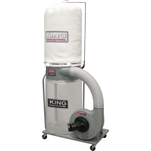 Dust Collectors, 38" x 27" x 80" Meunier Outillage Industriel