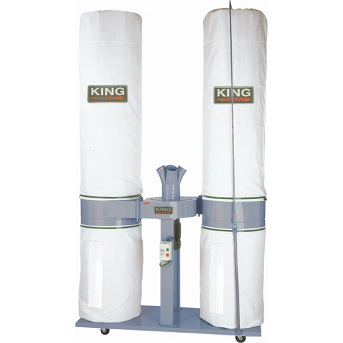 Dust Collector, 68" x 26" x 132" Meunier Outillage Industriel