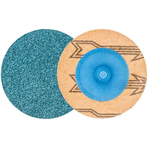 TWIST TOPCUT Sanding Disc, 2" Dia., 60 Grit, Zirconium Meunier Outillage Industriel