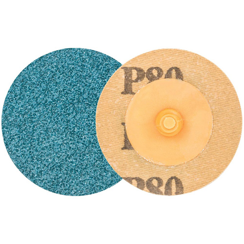 TWIST TOPCUT Sanding Disc, 2" Dia., 80 Grit, Zirconium Meunier Outillage Industriel