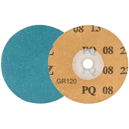 Disque de ponçage TWIST TOPCUT, 3" dia., Grain 120, Zirconium Meunier Outillage Industriel