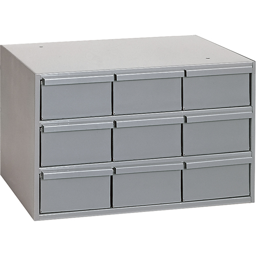 Industrial Drawer Cabinets, 9 Drawers, 17-1/4" W x 11-5/8" D x 10-7/8" H, Grey Meunier Outillage Industriel