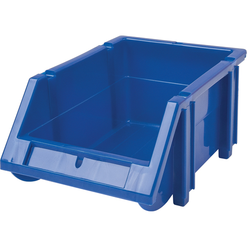 Stack & Hang Bin, 4-13/16" W x 3-3/16" H x 7-1/8" D, Blue Meunier Outillage Industriel