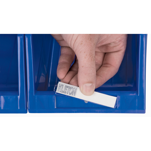 Stack & Hang Bin, 4-13/16" W x 3-3/16" H x 7-1/8" D, Blue Meunier Outillage Industriel