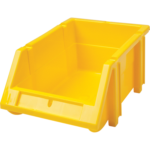 Bac empilable & &agrave; suspendre, 4-13/16" la, 3-3/16" h x 7-1/8" p, Jaune Meunier Outillage Industriel