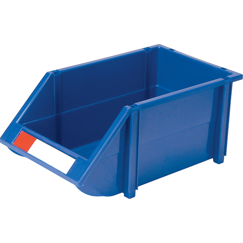 Bac empilable & &agrave; suspendre, 8-3/16" la, 6-3/16" h x 14" p, Bleu Meunier Outillage Industriel
