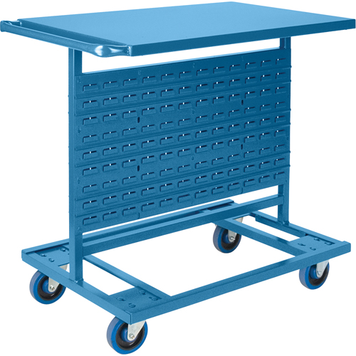 Bin Carts - Cart Only, Double-sided, 24" W x 38-1/2" D x 36-1/2" H Meunier Outillage Industriel
