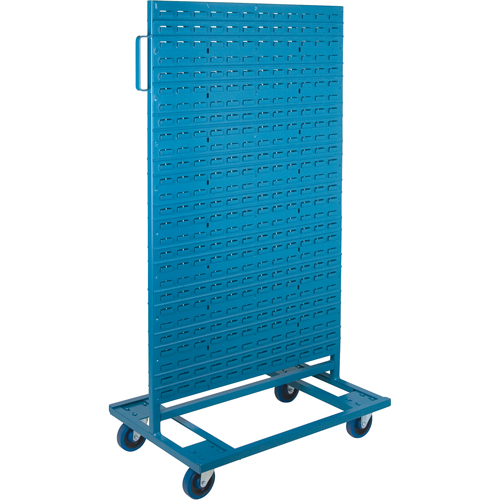 Mobile Bin Racks - Double Sided, 0 Bins, 36" W x 24" D x 67-1/2" H Meunier Outillage Industriel