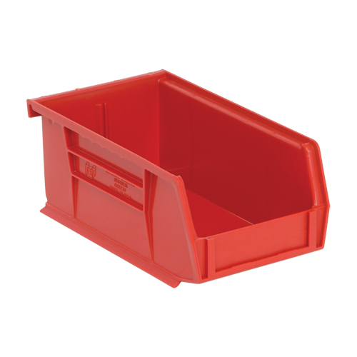 Ultra Stack & Hang Bin, 4-1/8" W x 3" H x 7-3/8" D, Red Meunier Outillage Industriel