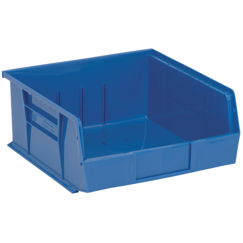 Bacs ultra empilable & suspendable, 11" la, 5" h x 10-7/8" p, Bleu Meunier Outillage Industriel